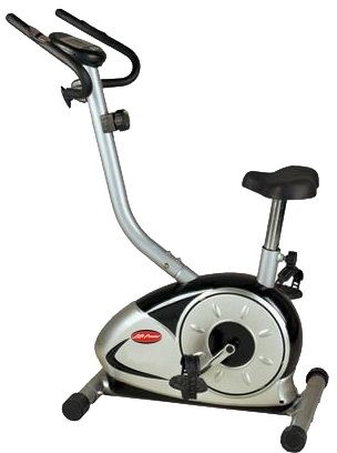 Life Power Magnetic Exercise Bike - Silver and Black [SG515BSILVERBLACK]