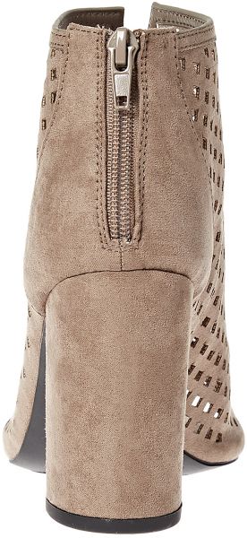QUPID Heels Boots for Women - Taupe