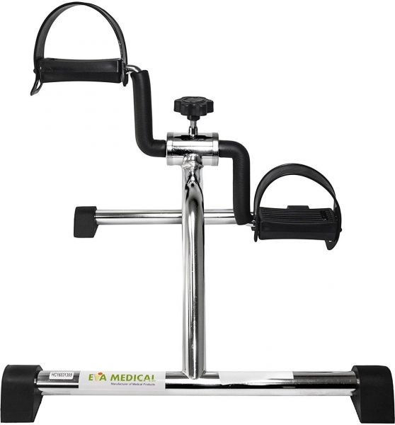 Arm and Leg Exerciser Pedal Exercise Portable Bike Mini Exercise Bike for Physical Therapy
