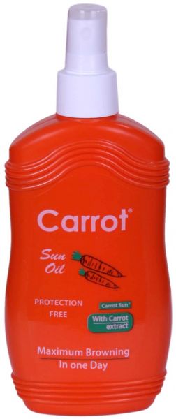 Carrot Sun Tanning Oil