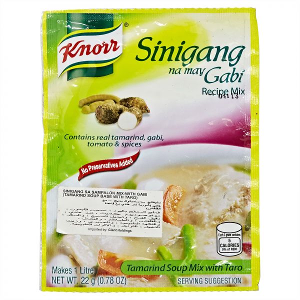 Knorr Sinigang Sa Sampalok Mix W/Gabi - 22 gm
