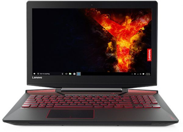 Lenovo Legion Y720 Gaming Laptop 80VR00B-RAX - Intel Core i7-7700HQ, 15.6 Inch, 2 TB + 256GB SSD, Windows 10 Home, Black