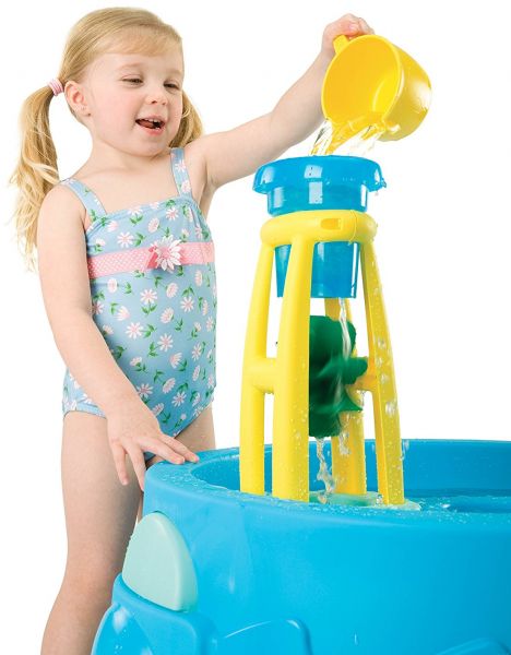 Step2 Water Wheel Play Table, Blue 753800