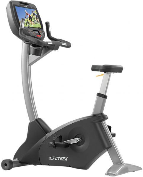 Cybex Upright Bike with E3 View Embedded Personal Entertainment Monitor - 770C