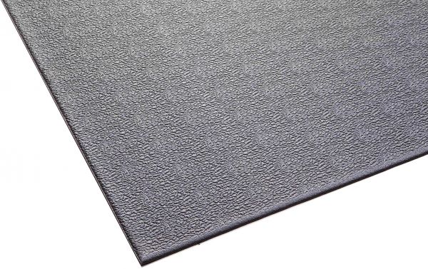 SuperMats Heavy Duty Equipment Mat 13GS-GRAY Made in U.S.A. for Indoor Cycles Exercise Bikes and Steppers Color Gray (2.5 Feet x 5 Feet) (30-Inch x 60-Inch) (76.2 cm x 152.4 cm)