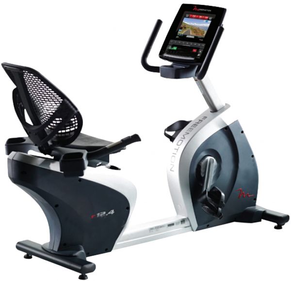 FreeMotion Recumbent Exercise Bike with Touch Screen Display