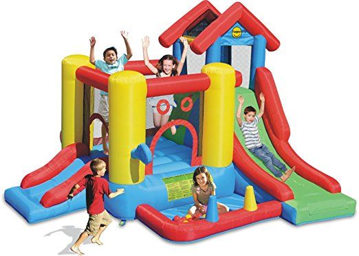 Happy Hop Inflatable Bouncer, Ages 3 Years and Above - 9019