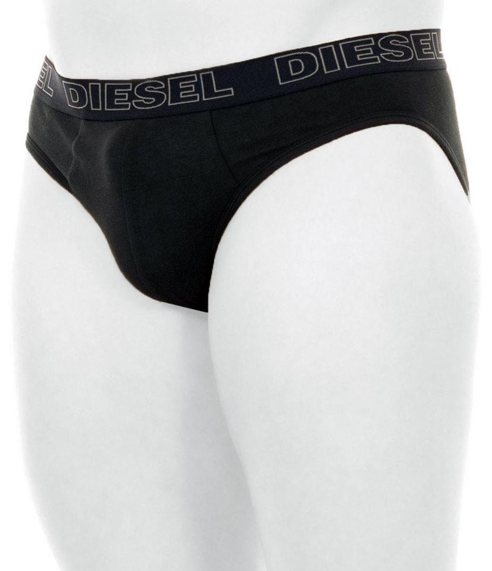 Diesel Black, White And Gray Underwear Set For Men