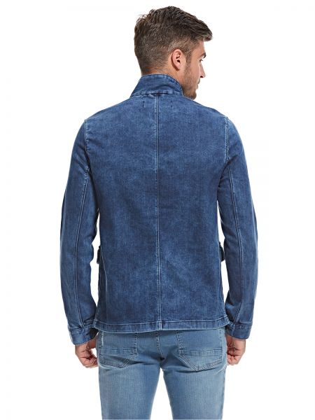 French Connection Jeans Jacket For Men, Blue