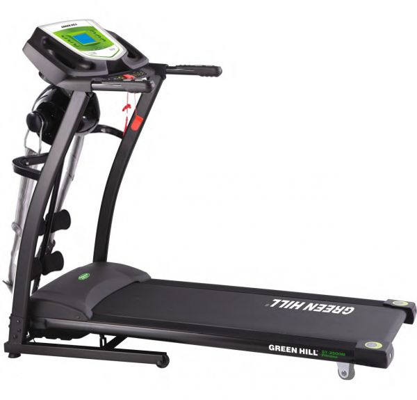 Green Hill Motorised Treadmill with Massager, GT-3500_M