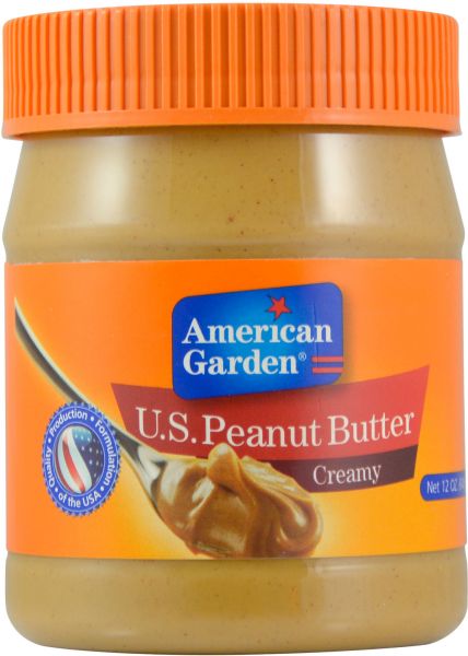 American Garden Creamy Peanut Butter - 340 gm