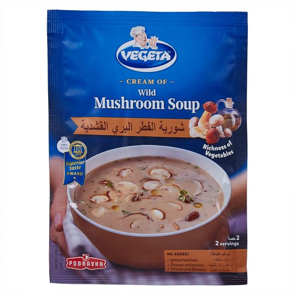 Vegeta Cream of Wild mushroom Soup - 43 gm