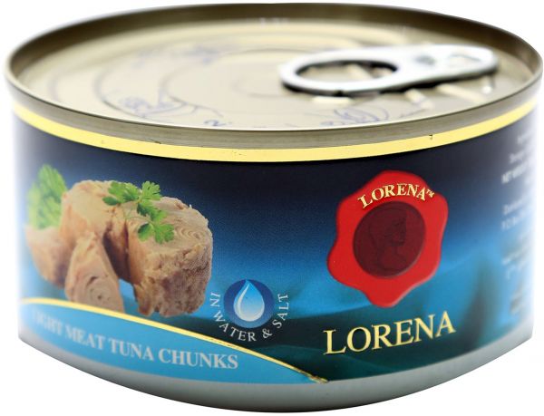 Lorena Light Meat Tuna Chunk in Water, 185g