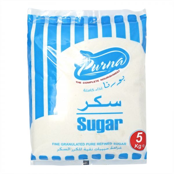 Purna White Crystal Sugar - 5 kg