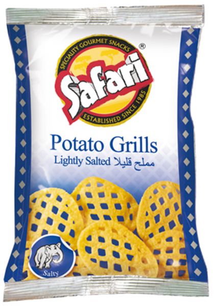 Safari Potato Grills Salted - 20gm