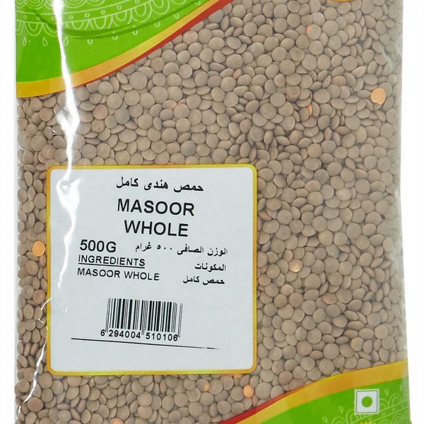 Natures Choice Masoor Whole - 500 gm
