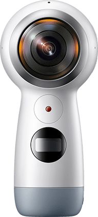 Samsung Gear 360 2017 - 4K Spherical VR Camera, White