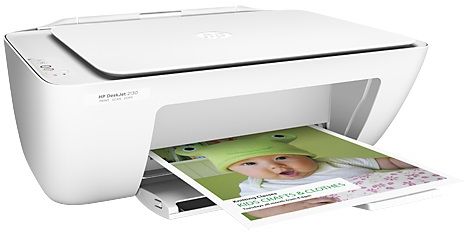 HP Deskjet 2130 All-in-One Printer - White