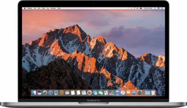 Apple MacBook Pro With Touch Bar and Touch ID MPXW2 Laptop - Intel Core i5, 3.1 Ghz Dual Core, 13-Inch, 512GB SSD, 8GB, English Keyboard, Mac OS Sierra, Space Gray - International Version