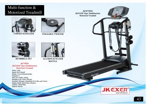 JKM7705M JKEXER VIGOR 7705M Multi Function Motorized Treadmill