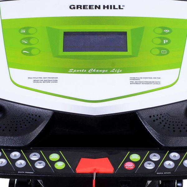 Green Hill Motorized Treadmill With Massager GH, GT-3500M