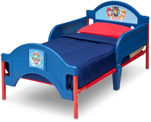 Delta Children Paw Patrol Plastic Toddler Bed, Multi color-( BB86945PW)