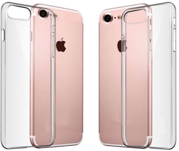 Iphone 7 TPU Case Back Cover - Transparent