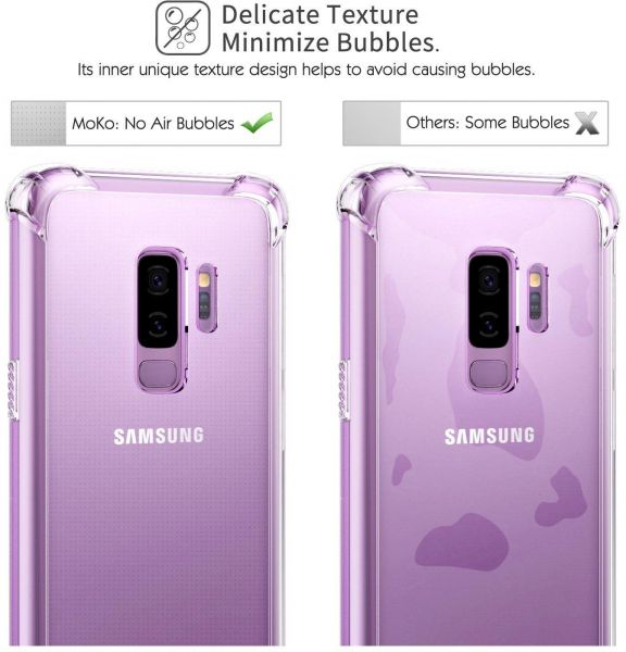 Samsung Galaxy S9 Plus Crystal Clear Anti- Burst Shockproof Case Cover