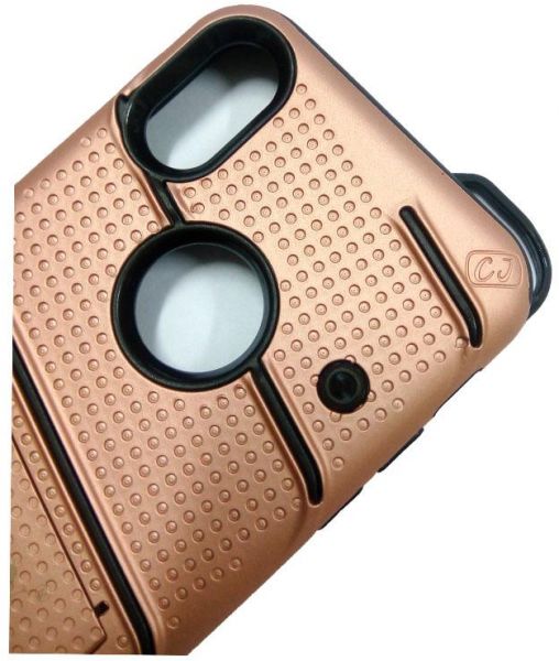 Dowin ROSE GOLD protective cellphone cover with kickstand for IPHONE X 5.8