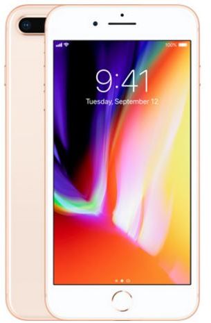 Apple iPhone 8 Plus with FaceTime - 256GB, 4G LTE, Gold
